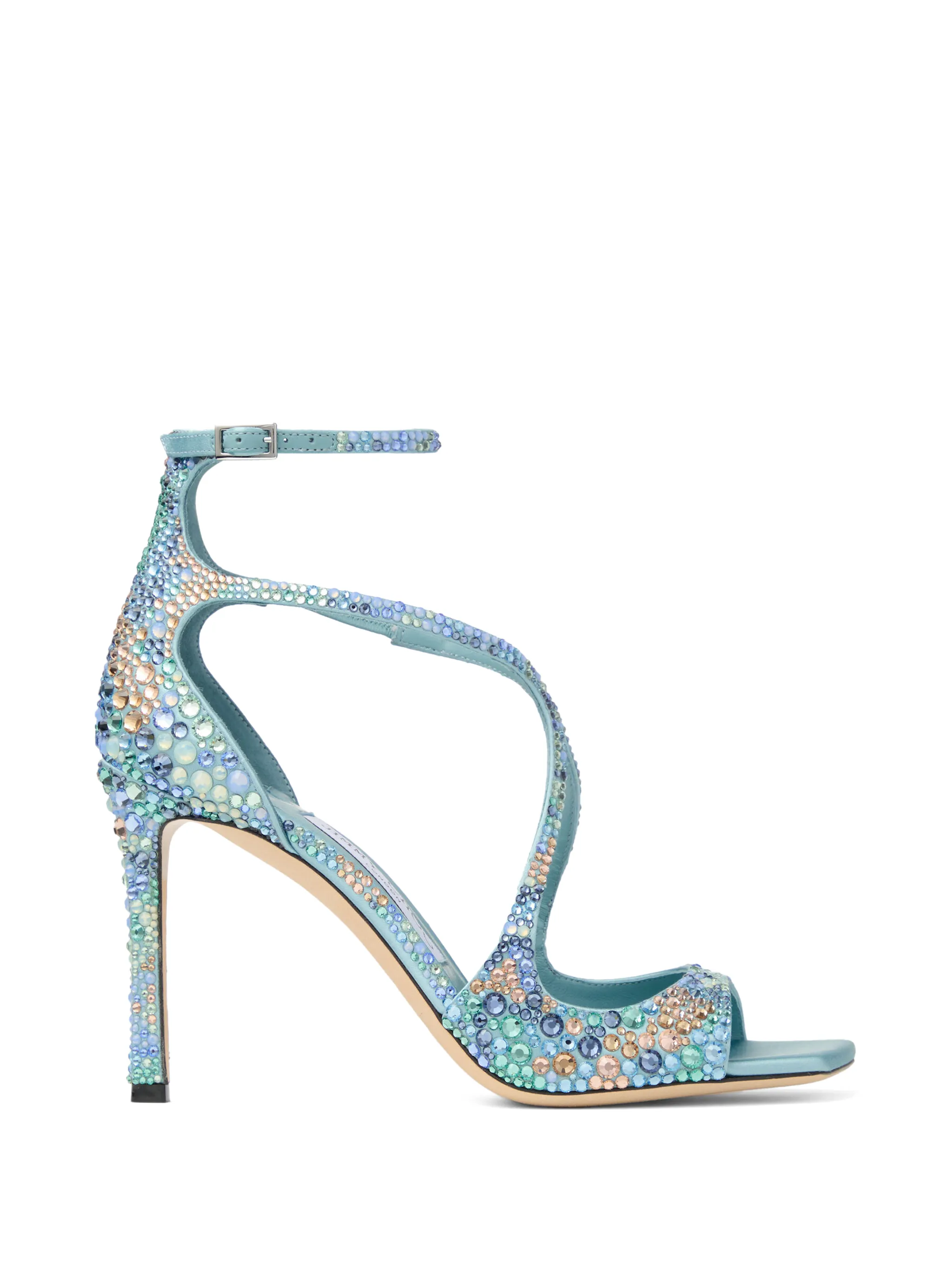 Jimmy Choo Azia 95 crystal-embellished sandals