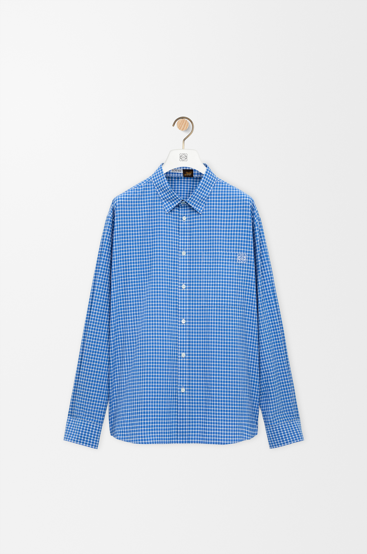Loewe Shirt in Cotton Blue