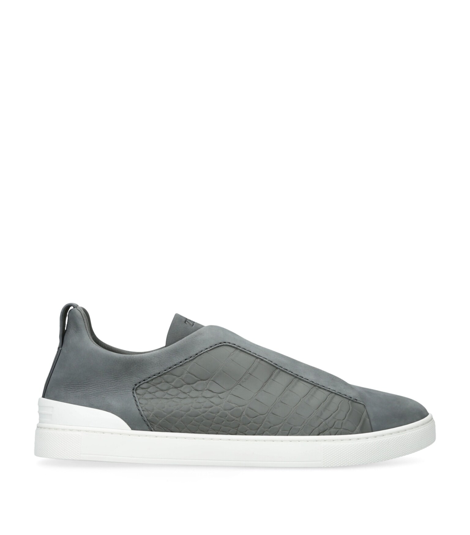 Zegna Crocodile Leather Triple Stitch SECONDSKIN